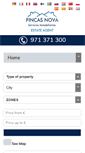 Mobile Screenshot of fincasnova.com